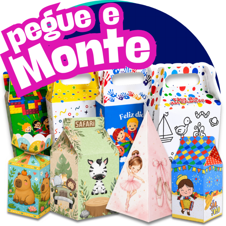 Kit Festa Pegue e Monte Indaiatuba